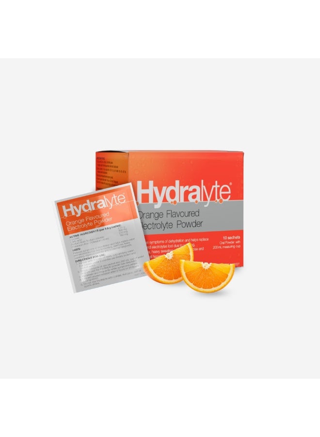 Hydralyte مسحوق برتقالي 5G X 10 - Image 5